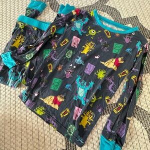 Little Sleepies OG Monsters Inc 4T long sleeve set